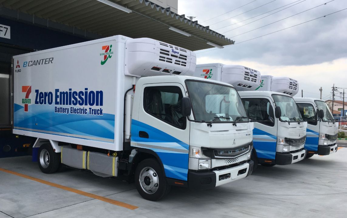 Mitsubishi Fuso – the frontrunner in electric trucks – hands over its ...