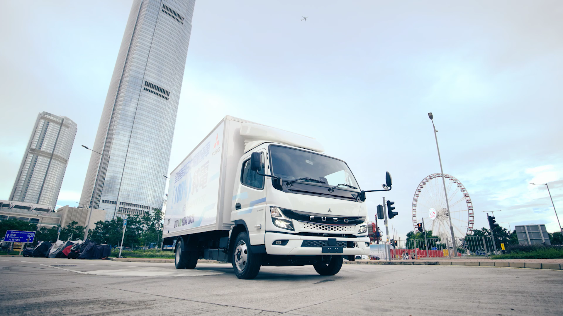  FUSO’s all-electric light-duty eCanter truck introduced in Hong Kong; first Asian market launch outside Japan