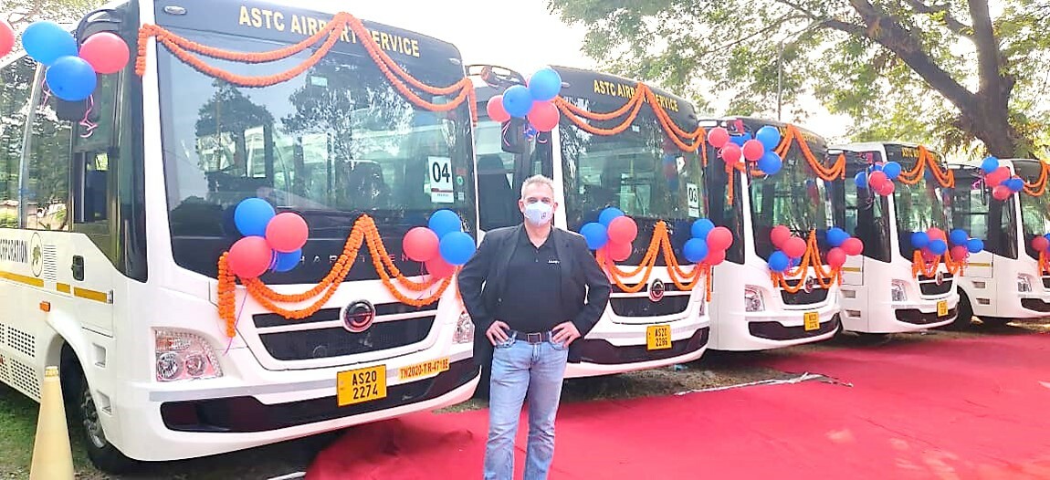 BharatBenz wins order for 20 AC Buses from Assam State Transport Corporation