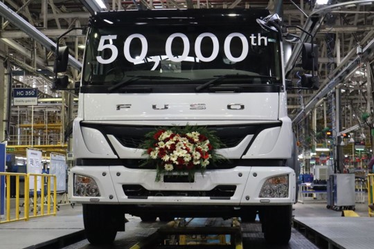 Daimler India Commercial Vehicles, exporter of FUSO trucks, celebrates its 10th anniversary