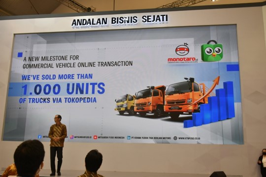 Mitsubishi Fuso focuses on digitalization in Indonesia, marks 1,000 units sold on country’s largest online ecommerce platform