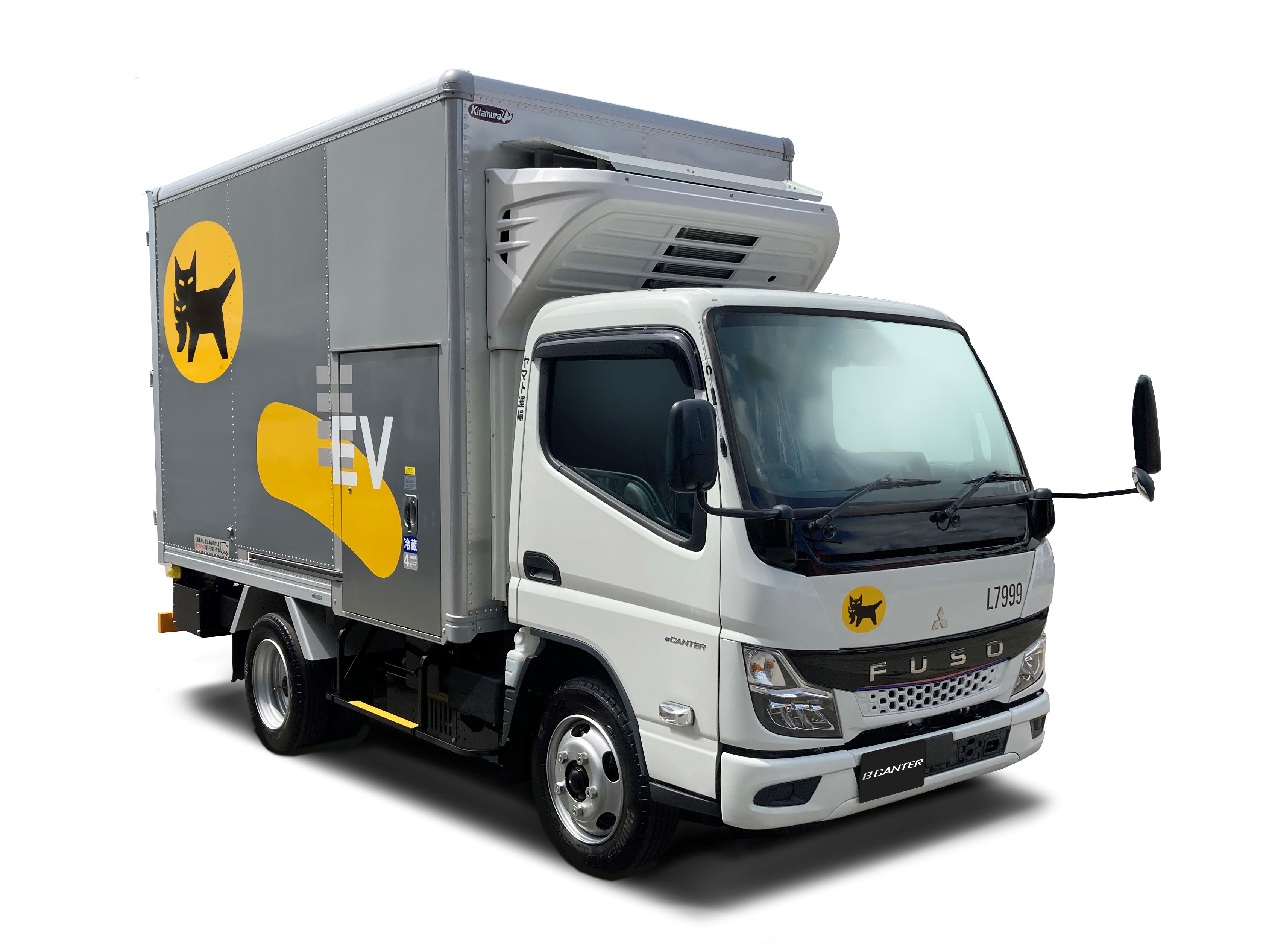 電気小型トラック「eCanter」新型モデル約900台をヤマト運輸に世界初導入