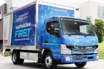 FUSO celebrates 50 years of the Canter in Australia