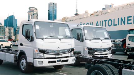 FUSO launches the all-electric eCanter truck in New Zealand