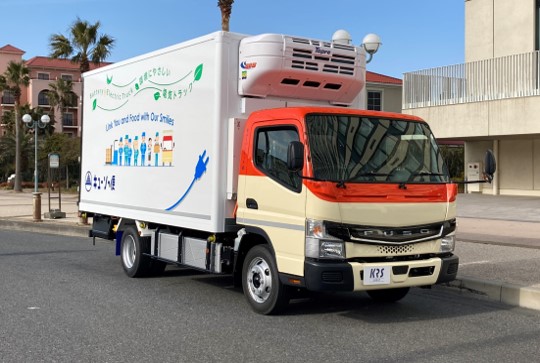 電気小型トラック「eCanter」の架装仕様を拡大