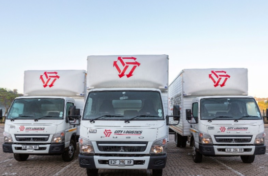 43 FUSO Canters delivered to South African logistics company