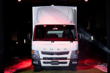 Mitsubishi Fuso launches the first light-duty Euro V truck in the UAE