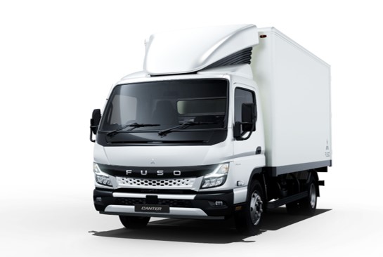 Sales of the new Canter light-duty truck to begin in Europe